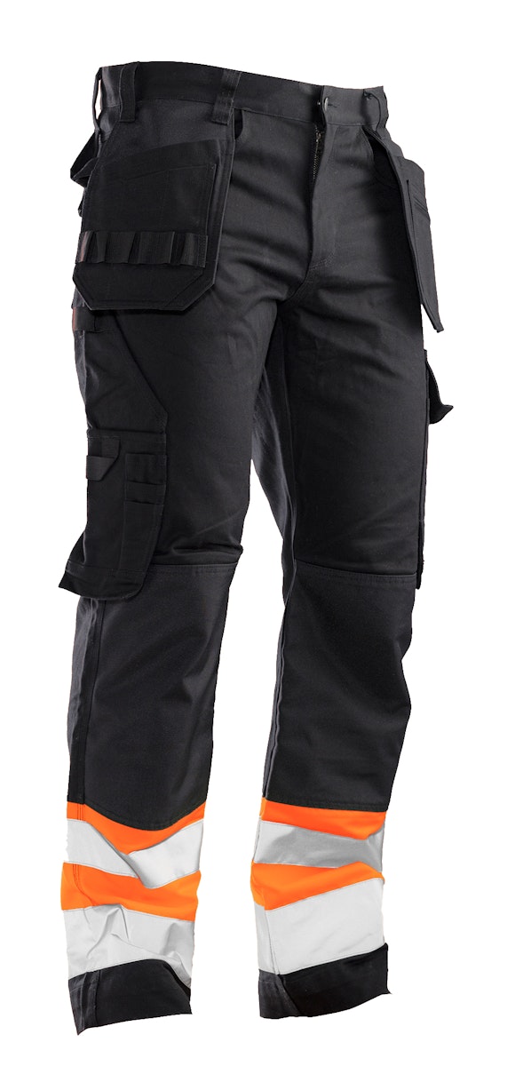 Jobman Bundhose Hi-Vis mit Hängetaschen 2277 9931 d104 von Jobman Workwear