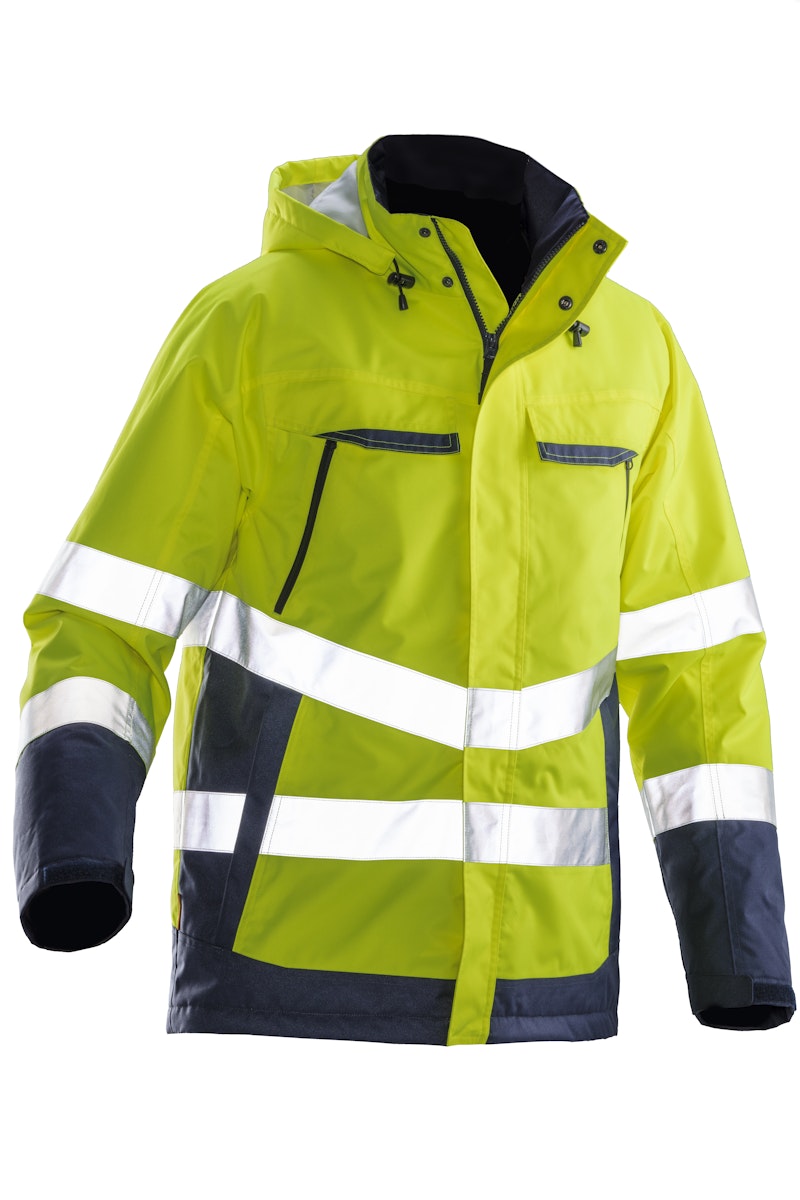 Jobman Gefütterte Shell Jacke Hi-Vis 1383 2167 4xl von Jobman Workwear
