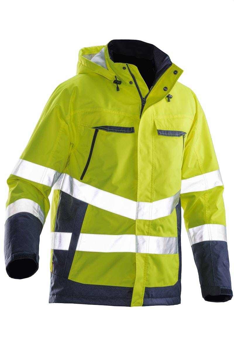 Jobman Gefütterte Shell Jacke Hi-Vis 1383 2167 4xl von Jobman Workwear