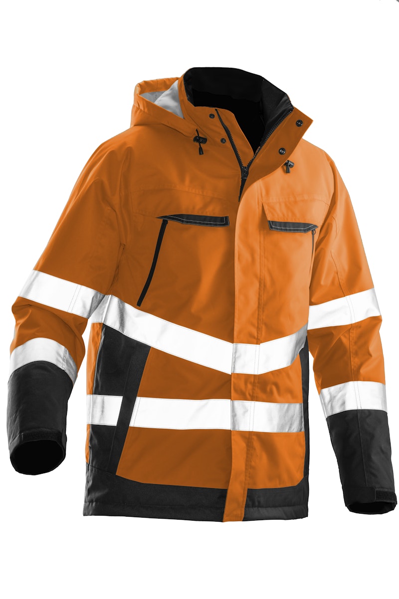 Jobman Gefütterte Shell Jacke Hi-Vis 1383 3199 4xl von Jobman Workwear