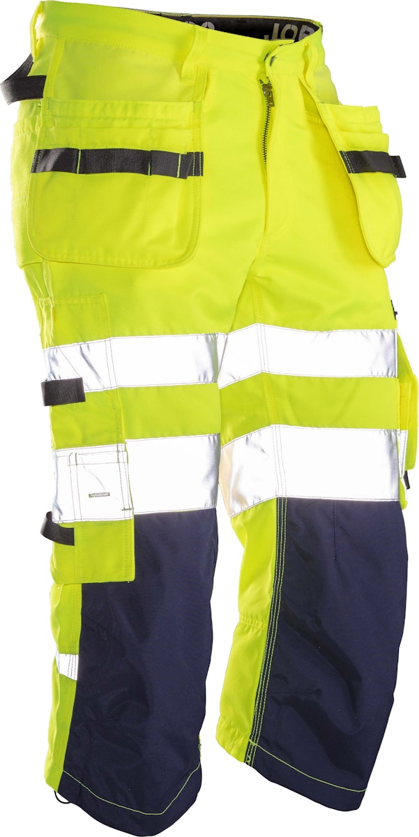 Jobman Piratenhose Hi-Vis 2217 2167 d124 Jobman Piratenhose Hi-Vis 2217 2167 d124 von Jobman Workwear