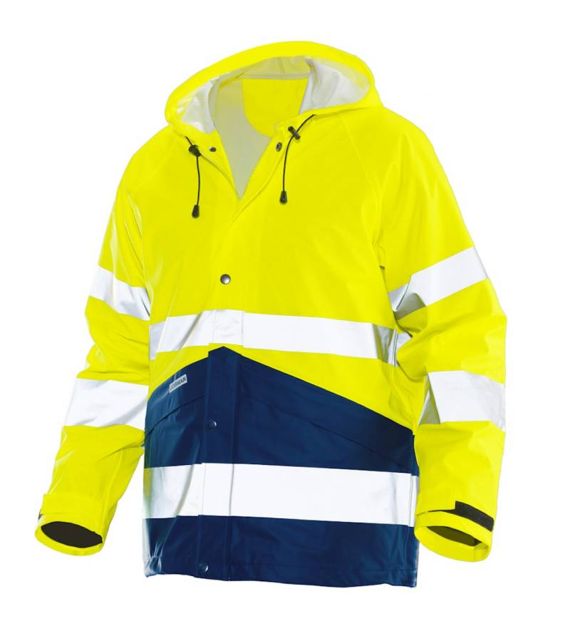 Jobman Regenjacke Hi-Vis 1566 2167 l von Jobman Workwear