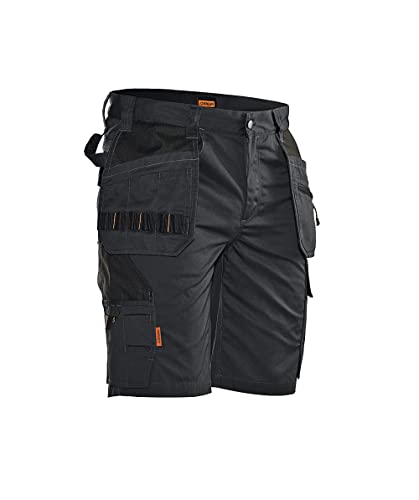 JOBMAN Kurze Handwerkerhose 2722 Schwarz, Größe 44 von Jobman Workwear