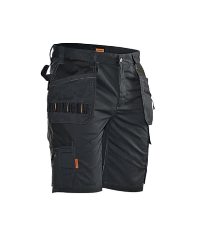 JOBMAN Kurze Handwerkerhose 2722 Schwarz, Größe 50 von Jobman Workwear