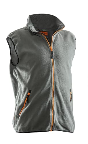 Jobman Fleeceweste 7501 Grau Gr. S von Jobman Workwear