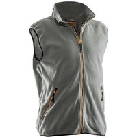 Jobman J7501-dunkelgrau-XS Microfleece Weste Kleider-Größe: XS Dunkelgrau von Jobman