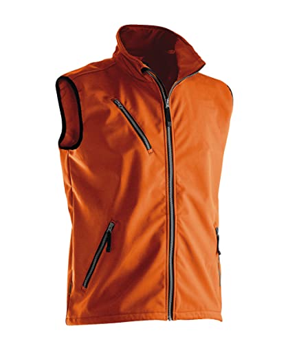 Jobman Softshell-Weste 7502 Orange Gr. XL von Jobman