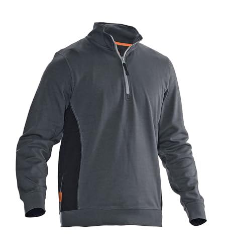 Jobman Sweatshirt 5401 Grau/Schwarz Gr. XL von Jobman