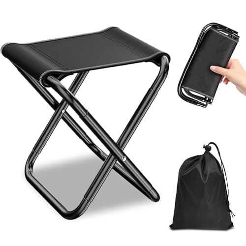 Jocanova Klapphocker Faltbar, Tragbarer Hocker Mini, Camping Klapphocker 26x23x33cm mit Aufbewahrungsbeutel, Outdoor Angelhocker 150 kg Belastbar für Reisen, Angeln, Wandern, Grillen, Strand Jocanova Klapphocker Faltbar, Tragbarer Hocker Mini, Camping Klapphocker 26x23x33cm mit Aufbewahrungsbeutel, Outdoor Angelhocker 150 kg Belastbar für Reisen, Angeln, Wandern, Grillen, Strand von Jocanova