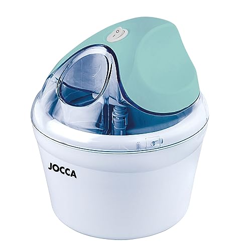JOCCA - Eismaschine mit Gefrierbehälter | Maschine zur Herstellung von Eis, Sorbets und Granitas in 20 Minuten | Fassungsvermögen von 0,9 Litern | Hausgemachtes Eis | Einfach zu bedienen von Jocca