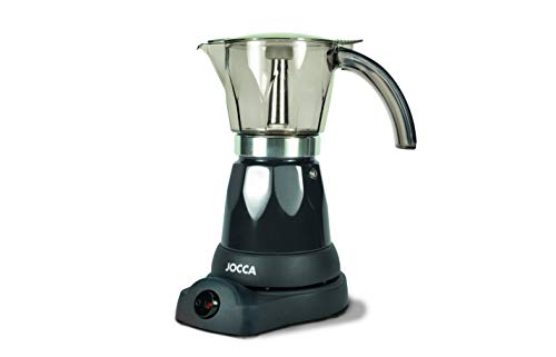 Jocca Elektrische Espressokanne mit 360° Basis, 6 Tassen, Schwarz Jocca Elektrische Espressokanne mit 360° Basis, 6 Tassen, Schwarz von Jocca