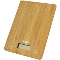 digitale Küchenwaage aus Bambus mit LCD Display und Tragkraft bis 5kg von Jocca