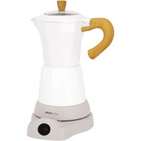 elektrische Espresso Kaffeemaschine in weiß für bis zu 6 Tassen mit 360° drehbarem Kopflektrische Espresso Kaffeemaschine in weiß für bis zu 6 Tassen mit 360° drehbarem Kopf von Jocca