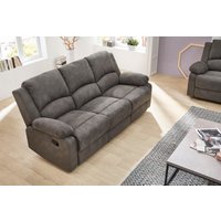Jockenhöfer Gruppe 3-Sitzer "Dakota", Liegefunktion durch halbautomatische Reclinerfunktion, TTFK-Polsterung von Jockenhöfer Gruppe