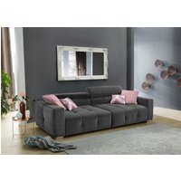 Jockenhöfer Gruppe Big-Sofa Trento, mit verstellbaren Kopfstützen und 4 Kissen von Jockenhöfer Gruppe