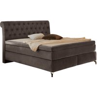 Jockenhöfer Gruppe Boxspringbett "Scarlett mit einer hochwertigen 7-Zonen-Tonnentaschenfederkernmatratze", (H3, H3/H4 oder H4), und einem 9cm Kaltschaum-Topper Jockenhöfer Gruppe Boxspringbett "Scarlett mit einer hochwertigen 7-Zonen-Tonnentaschenfederkernmatratze", (H3, H3/H4 oder H4), und einem 9cm Kaltschaum-Topper von Jockenhöfer Gruppe