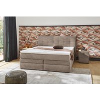 Jockenhöfer Gruppe Boxspringbett "Amy", mit Bettkasten und Kaltschaum-Topper, erhältlich in 140 & 180cm Breite von Jockenhöfer Gruppe