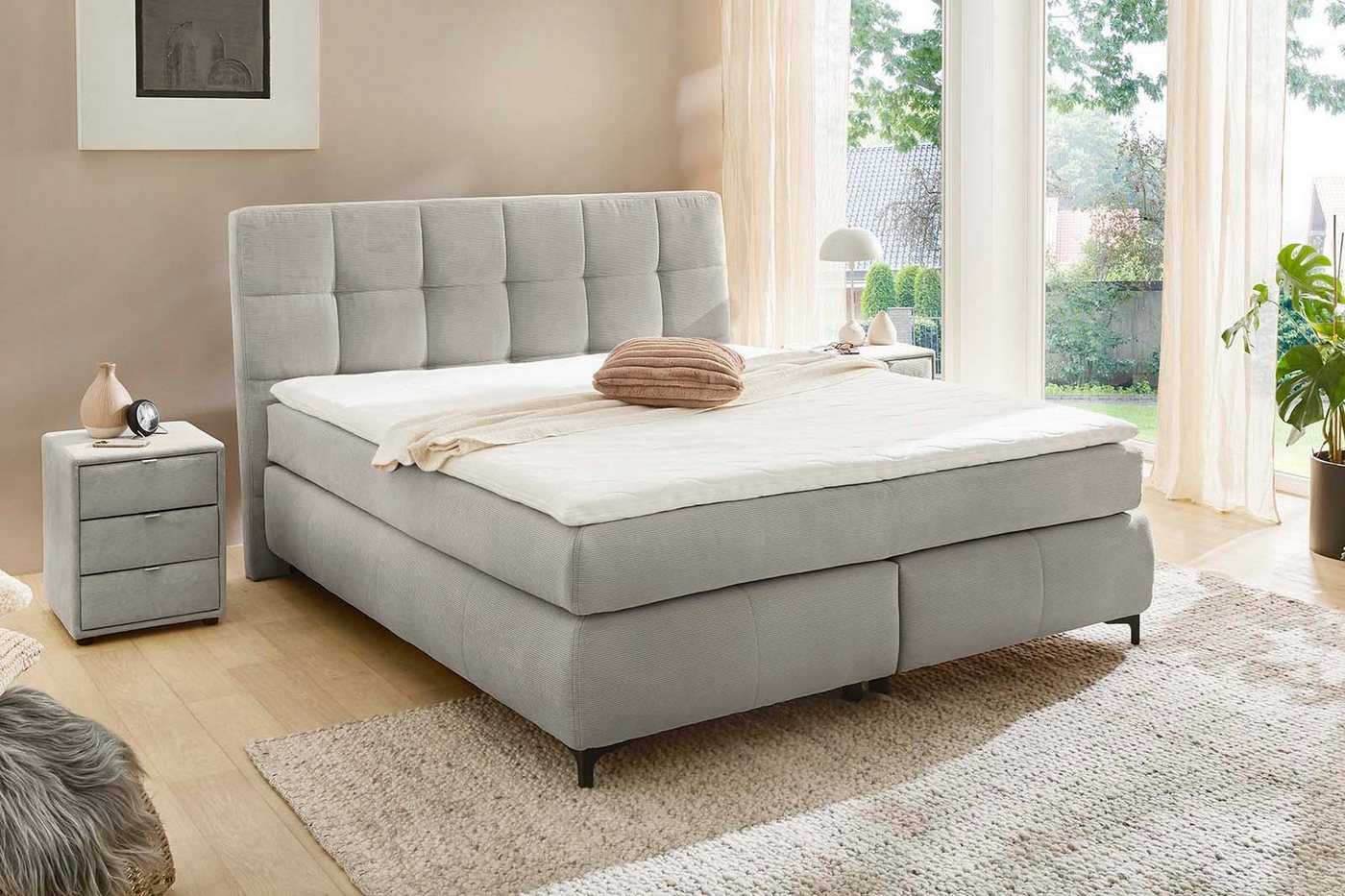 Jockenhöfer Gruppe Boxspringbett Beatrice erhältlich in 140 & 180cm Breite, 7-Zonen-TTFK-Matratzen und KS-Topper, verschiedene Härtegrade Jockenhöfer Gruppe Boxspringbett Beatrice erhältlich in 140 & 180cm Breite, 7-Zonen-TTFK-Matratzen und KS-Topper, verschiedene Härtegrade von Jockenhöfer Gruppe