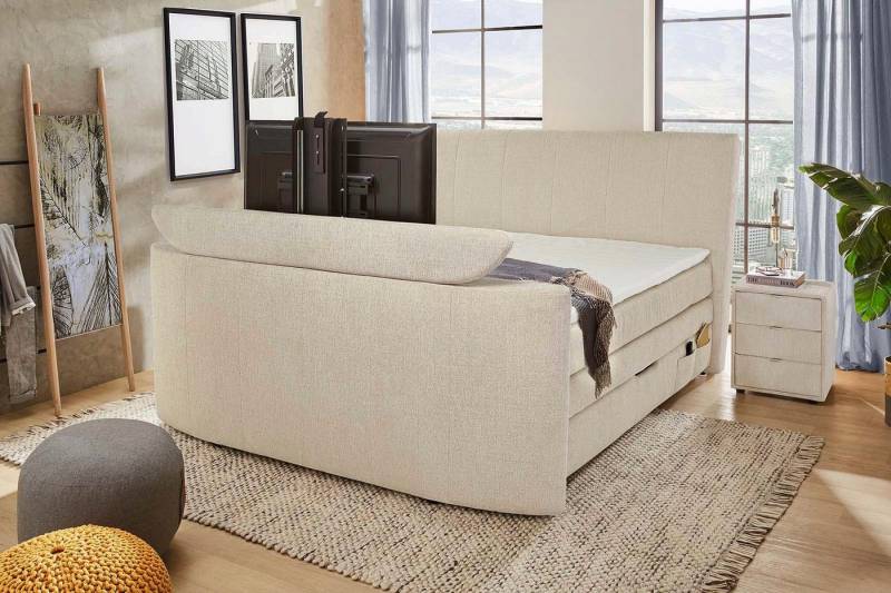 Jockenhöfer Gruppe Boxspringbett Bel Air erhältlich in der Größe 180x200cm, mit versenkbarem TV-Lift und Fernbedienung, Bettkasten/Stauraum Jockenhöfer Gruppe Boxspringbett Bel Air erhältlich in der Größe 180x200cm, mit versenkbarem TV-Lift und Fernbedienung, Bettkasten/Stauraum von Jockenhöfer Gruppe