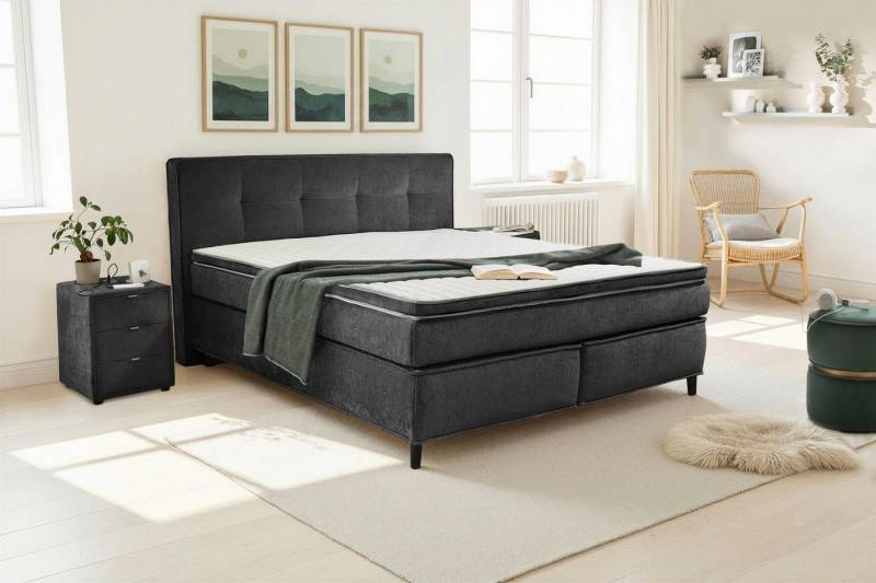 Jockenhöfer Gruppe Boxspringbett Capello, 7-Zonen-TTFK-Matratze, KS-Topper, 160x200 cm oder 180x200 cm, verschiedene Härtegrade wählbar Jockenhöfer Gruppe Boxspringbett Capello, 7-Zonen-TTFK-Matratze, KS-Topper, 160x200 cm oder 180x200 cm, verschiedene Härtegrade wählbar von Jockenhöfer Gruppe