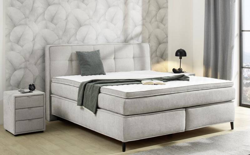 Jockenhöfer Gruppe Boxspringbett Capello, 7-Zonen-TTFK-Matratze, KS-Topper, verschiedene Härtegrade wählbar von Jockenhöfer Gruppe