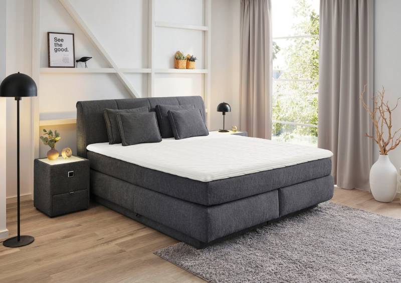 Jockenhöfer Gruppe Boxspringbett "Carla", OTTOs Choice! Topseller, wahlweise mit oder ohne Bettkasten, inkl. 4 Kissen, erhältlich in den Breiten 160 & 180cm von Jockenhöfer Gruppe