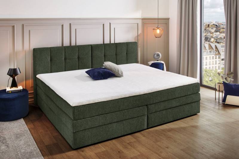 Jockenhöfer Gruppe Boxspringbett Casa Grande in der Breite 240cm, Familienbett mit riesigem Bettkasten, 7-Zonen-TTFK-Matratze, KS-Topper, verschiedene Härtegrade wählbar von Jockenhöfer Gruppe