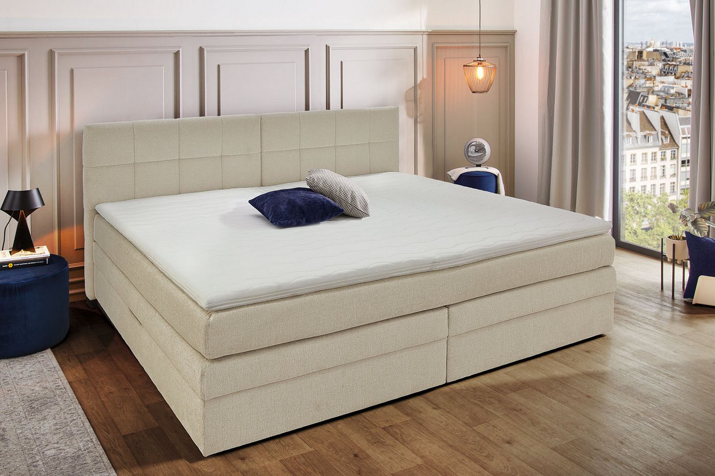 Jockenhöfer Gruppe Boxspringbett Casa Grande in der Breite 240cm, Familienbett mit riesigem Bettkasten, 7-Zonen-TTFK-Matratze, KS-Topper, verschiedene Härtegrade wählbar Jockenhöfer Gruppe Boxspringbett Casa Grande in der Breite 240cm, Familienbett mit riesigem Bettkasten, 7-Zonen-TTFK-Matratze, KS-Topper, verschiedene Härtegrade wählbar von Jockenhöfer Gruppe