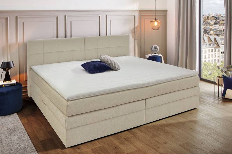 Jockenhöfer Gruppe Boxspringbett Casa Grande in der Breite 240cm, Familienbett mit riesigem Bettkasten, 7-Zonen-TTFK-Matratze, KS-Topper, verschiedene Härtegrade wählbar von Jockenhöfer Gruppe