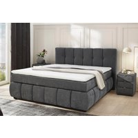 Jockenhöfer Gruppe Boxspringbett "Cora", Wende-Bonell-Federkern-Matratze (H2/H3), PU-Schaum Topper von Jockenhöfer Gruppe