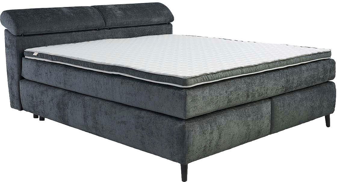 Jockenhöfer Gruppe Boxspringbett Diva, inkl. 7-Zonen-TTFK-Matratze, Kopfteil höhenverstellbar, KS-Topper von Jockenhöfer Gruppe