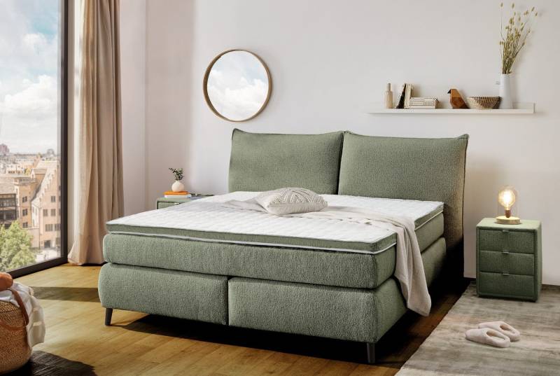 Jockenhöfer Gruppe Boxspringbett Hacienda, Breite 180cm,erhältlich in verschiedenen Farben, 7-Zonen-TTFK-Matratze, KS-Topper, verschiedene Härtegrade wählbar Jockenhöfer Gruppe Boxspringbett Hacienda, Breite 180cm,erhältlich in verschiedenen Farben, 7-Zonen-TTFK-Matratze, KS-Topper, verschiedene Härtegrade wählbar von Jockenhöfer Gruppe