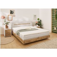 Jockenhöfer Gruppe Boxspringbett "Hetty erhältlich in der Größe 180x200cm", schwebende Optik, 7-Zonen-Matratze, Topper, mehrere Härtegrade wählbar von Jockenhöfer Gruppe