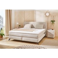 Jockenhöfer Gruppe Boxspringbett Kira, inkl. LED-Licht, USB-Ladeports, 7-Zonen-Matratze und Topper von Jockenhöfer Gruppe
