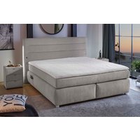 Jockenhöfer Gruppe Boxspringbett "Livia", inklusive LED-Beleuchtung, 4x USB-Ladeports, 7-Zonen-TTFK-Matratze von Jockenhöfer Gruppe