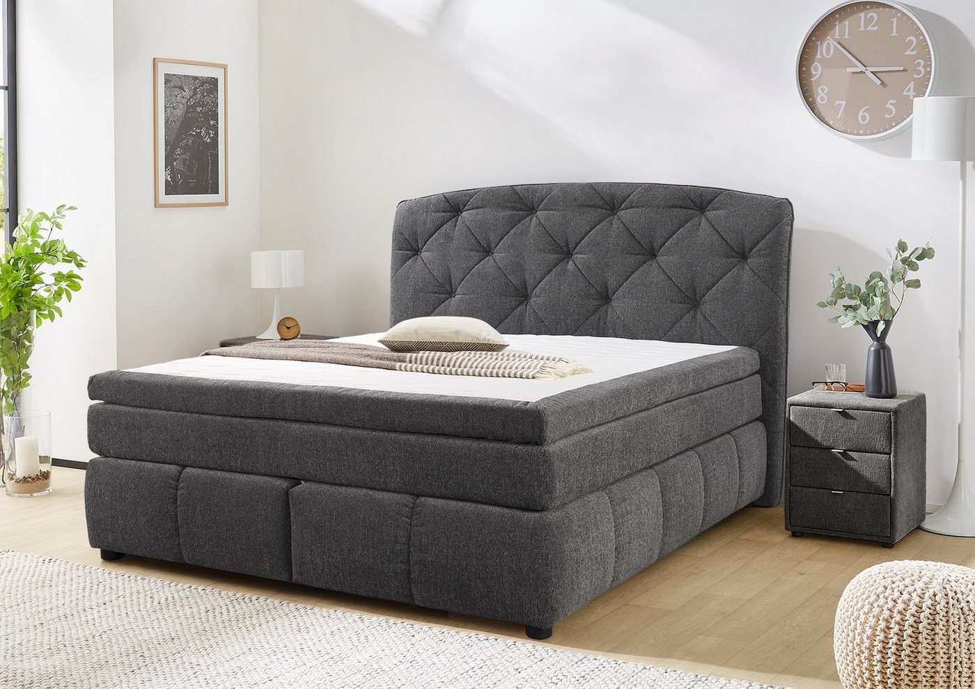 Jockenhöfer Gruppe Boxspringbett Mila erhältlich in der Größe 180x200cm, Kaltschaumtopper, 7-Zonen-TTFK-Matratze, mehrere Härtegrade wählbar Jockenhöfer Gruppe Boxspringbett Mila erhältlich in der Größe 180x200cm, Kaltschaumtopper, 7-Zonen-TTFK-Matratze, mehrere Härtegrade wählbar von Jockenhöfer Gruppe