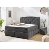 Jockenhöfer Gruppe Boxspringbett "Mila erhältlich in der Größe 180x200cm", Kaltschaumtopper, 7-Zonen-TTFK-Matratze, mehrere Härtegrade wählbar von Jockenhöfer Gruppe