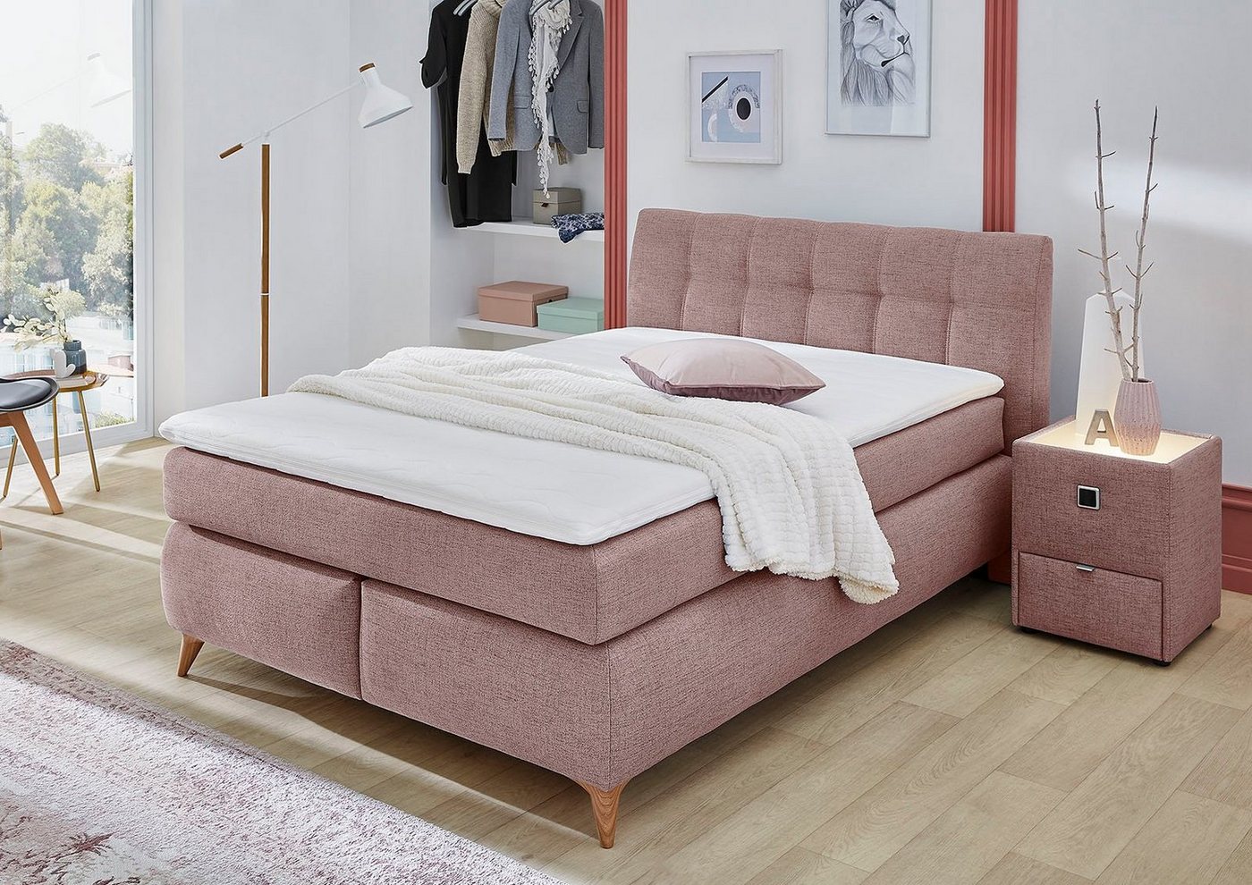 Jockenhöfer Gruppe Boxspringbett Nicola, mit Topper Jockenhöfer Gruppe Boxspringbett Nicola, mit Topper von Jockenhöfer Gruppe