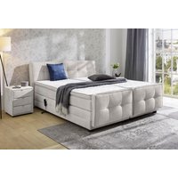 Jockenhöfer Gruppe Boxspringbett "Paloma, Kopf- und Fussteil elektromotorisch verstellbar", KS-Topper, inkl. 7-Zonen-TTFK-Matratze H4 Jockenhöfer Gruppe Boxspringbett "Paloma, Kopf- und Fussteil elektromotorisch verstellbar", KS-Topper, inkl. 7-Zonen-TTFK-Matratze H4 von Jockenhöfer Gruppe