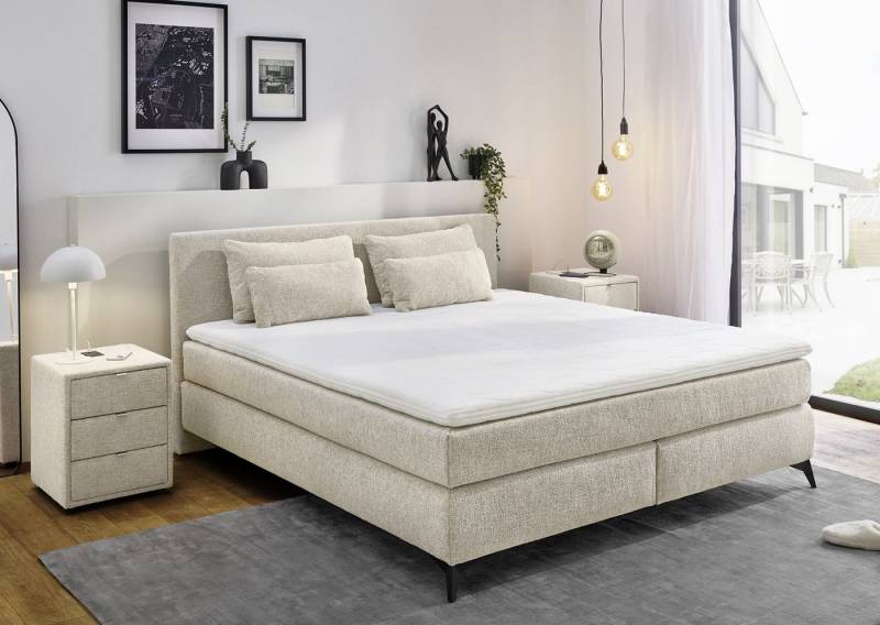 Jockenhöfer Gruppe Boxspringbett Paulina, inkl. Topper und Kissen, Härtegrade wählbar, 140x200 cm oder 180x200cm Jockenhöfer Gruppe Boxspringbett Paulina, inkl. Topper und Kissen, Härtegrade wählbar, 140x200 cm oder 180x200cm von Jockenhöfer Gruppe