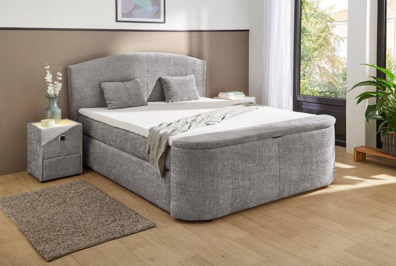 Jockenhöfer Gruppe Boxspringbett Pia, inklusive Strauraum im Fussteil, 7-Zonen-TTFK-Mmatratze, KS-Topper, verschiedene Härtegrade wählbar Jockenhöfer Gruppe Boxspringbett Pia, inklusive Strauraum im Fussteil, 7-Zonen-TTFK-Mmatratze, KS-Topper, verschiedene Härtegrade wählbar von Jockenhöfer Gruppe