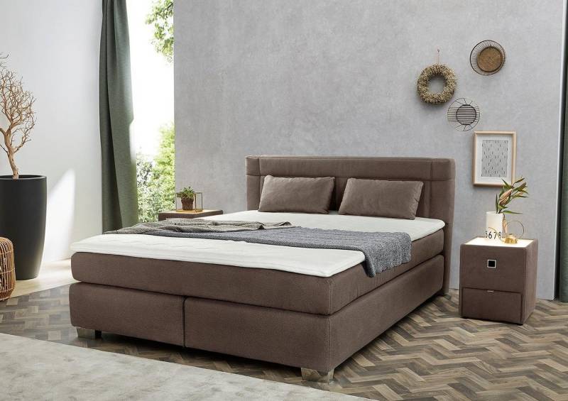 Jockenhöfer Gruppe Boxspringbett Romana, inkl. 7-Zonen-TTFK-Matratze, KS-Topper, verschiedene Härtegrade und Bettbreiten wählbar Jockenhöfer Gruppe Boxspringbett Romana, inkl. 7-Zonen-TTFK-Matratze, KS-Topper, verschiedene Härtegrade und Bettbreiten wählbar von Jockenhöfer Gruppe