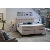 Jockenhöfer Gruppe Boxspringbett "Jessica inklusive 9cm Kaltschaum-Topper" und 7-Zonen-TTFK-Matratze (H3,H3/H4 oder H4), Liegefläche 180x200cm Jockenhöfer Gruppe Boxspringbett "Jessica inklusive 9cm Kaltschaum-Topper" und 7-Zonen-TTFK-Matratze (H3,H3/H4 oder H4), Liegefläche 180x200cm von Jockenhöfer Gruppe
