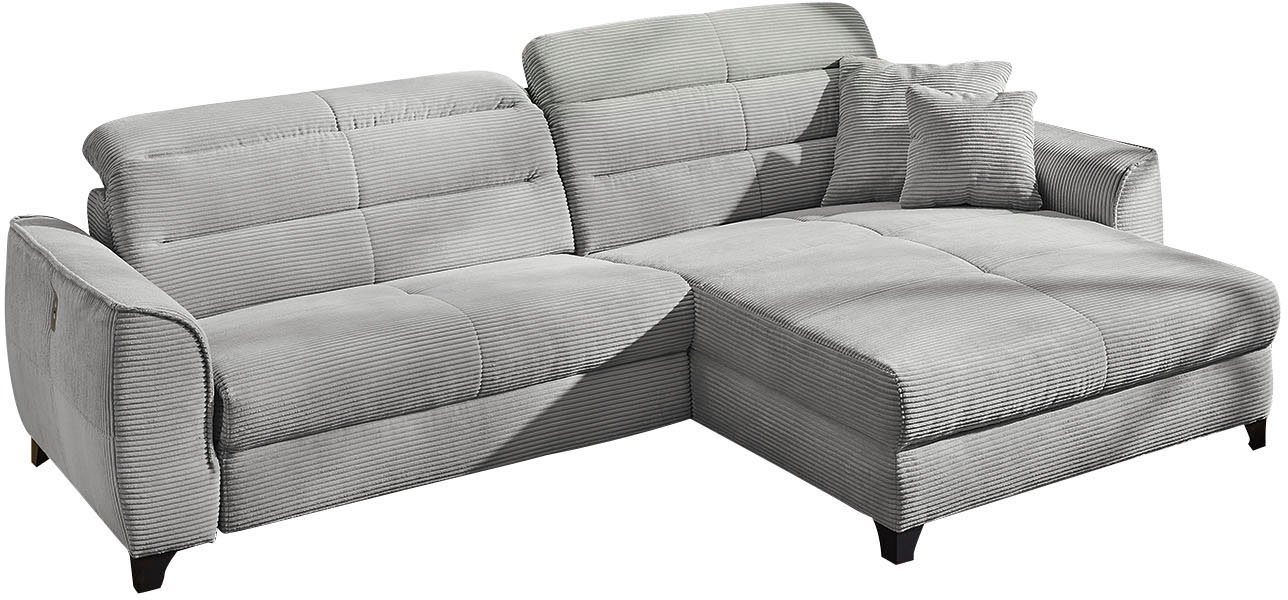 Jockenhöfer Gruppe Ecksofa Double One L-Form, mit 2x 120cm breiten, elektromotorischen Relaxfunktionen von Jockenhöfer Gruppe