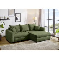 Jockenhöfer Gruppe Ecksofa "Elmau XL L-Form, B: 261cm" mit Bettfunktion, Bettkasten & 2 Zierkissen von Jockenhöfer Gruppe