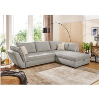 Jockenhöfer Gruppe Ecksofa "Jerez L-Form" mit Bett-und Relaxfunktion,Stauraum/Bettkasten,Wellenfederung,Ottomane von Jockenhöfer Gruppe