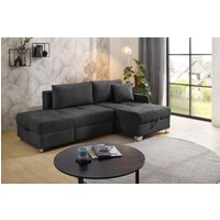 Jockenhöfer Gruppe Ecksofa "Lemberg, Dreh-Schwenk-Ottomane", inklusive Relax- und Schlaffunktion, Ottomane links/ rechts montierbar von Jockenhöfer Gruppe