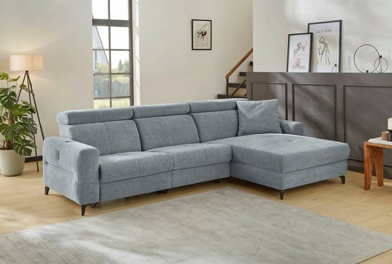 Jockenhöfer Gruppe Ecksofa Monaco L-Form mit elektromotorischer Relaxfunktion und, induktiver Lademöglichkeit + USB-A Ladeport, verstellbare Kopfstützen Jockenhöfer Gruppe Ecksofa Monaco L-Form mit elektromotorischer Relaxfunktion und, induktiver Lademöglichkeit + USB-A Ladeport, verstellbare Kopfstützen von Jockenhöfer Gruppe