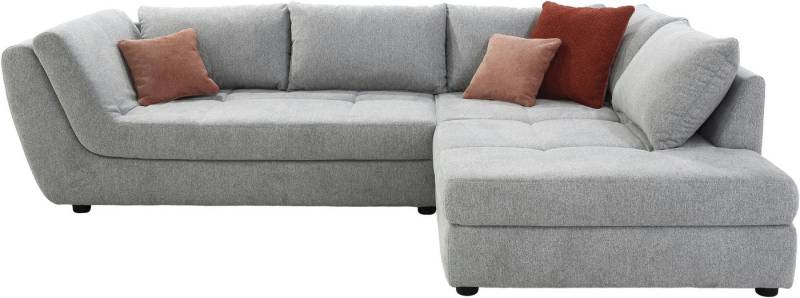 Jockenhöfer Gruppe Ecksofa Rascasse, L-Form, Rampenotik im modernen Design, alle Kissen inklusive, rechts oder links montierbar, XXL-Breite: 322cm von Jockenhöfer Gruppe