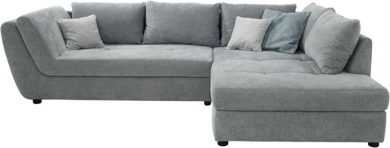 Jockenhöfer Gruppe Ecksofa Rascasse, L-Form, Rampenotik im modernen Design, alle Kissen inklusive, rechts oder links montierbar, XXL-Breite: 322cm von Jockenhöfer Gruppe